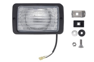 Lampa de lucru (H3,12/24V, 35/70W, lungime: 156mm, inaltime: 92mm, adancime: 80mm, lungime cablu: 0,15m, fara becuri; montare laterala) potrivita Case IH CS 01.88