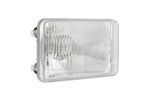 Lampa frontala Dreapta/Stanga (H4, manual, garnitura principala a becului, bec de 12V, culoare insert: cromat) potrivita John Deere 5000,6000,7000