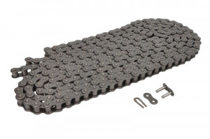 Lant 19.05 (3 / 4) x12, 07x11, 68, oțel ÅŸir, randurile 1, 5m lungime, standard de Marea Britanie, Octal placă (pas x diametru x inaltime cu role role), RS12B-1 / Tsubaki /.