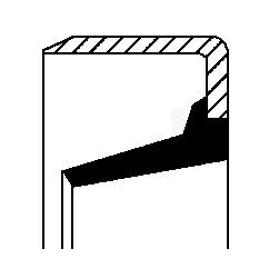 Simering ax spate (97x129x13mm) - Img 3