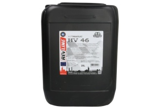 Ulei hidraulic REVLINE (20L) 46, HV/HVLP, ISO 11158:2012/ 6743-4/ L-HV, DIN 51524-3 HVLP