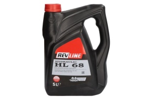 Ulei hidraulic REVLINE (5L) 68, HL, ISO 11158 HL/ 3448 VG: 68/ 6743-4, DIN 51524-1 HL