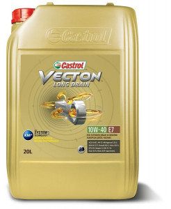 Ulei motor Castrol HD 10w40 ACEA E4/E7, API CF specificatii: Deutz DQC III-10, Mack EO-N, MAN M 3277, MB-228.5, MTU Oil Category 3, RVI RLD-2, Scania LDF-3, Volvo VDS 3, Meets DAF requirements.