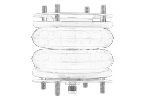 Amortizor suspensie cabina potrivit MASSEY FERGUSON 6445 (DYNA), 6460, 6465, 6470, 6475, 6480, 6490