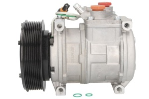 Compresor climatizare 24V potrivit JOHN DEERE 300D, 310D, 315D, 410D, 4700, 510D, 5210, 5220, 5310, 5320, 5320N, 5410, 5420, 5420N, 5510, 5520, 5520N, 6100, 6200, 6300, 6400 (R134a)