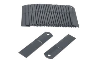 Cutit tocator (Fix) 175x40x3mm, diametru gaura: 10mm potrivit Bizon