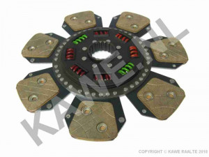 Disc ambreiaj ceramica potrivit FIATAGRI F 130 WINNER, F 140 WINNER; NEW HOLLAND 8360, 135/8360, TM 125 CLASSIC (350mm, numar adaptori: 7)