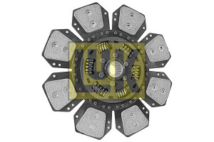 Disc ambreiaj ceramica potrivit RENAULT 103-52 TA, 103-52 TE, 103-52 TS, 103-52 TX, 103-54 TA, 103-54 TE, 103-54 TS, 103-54 TX, 496, 498, 681, 681 S, 681-4 (310mm, numar adaptori: 8) - Img 2