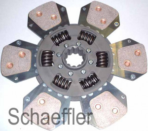 Disc ambreiaj ceramica potrivit URSUS 8014 A, 8064 STD, 360, 380; CARRARO 105 F; CLAAS 210, 220, 230 2WD, 230 4WD, 237 VE, 237 VL, 247 F, 247 VE, 247 VL, 257 F (280mm, numar adaptori: 6) - Img 2