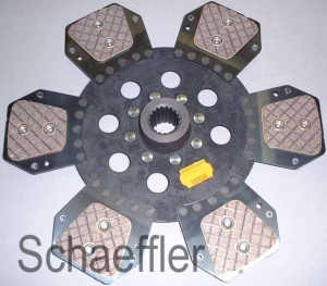 Disc ambreiaj ceramica potrivit ZETOR 3320, 3320 R, 3340, 4320, 4340, 5011, 5211, 5213, 5243, 5245, 5320, 5340, 5340 HORAL, 5511, 5545, 5611, 5645, 5647, 5711 (310mm, numar adaptori: 6)