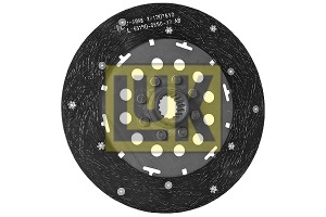Disc ambreiaj organic potrivit DEUTZ FAHR 3.30 F, 3.30 V, 3.50 F, 3.50 S, 3.50 V, 3.70 F, 3.70 V, 3.90 F, 3.90 S, DX 3.57, DX 4.07, DX 4.17, D 4507, D 4507 C, D 4807 (250mm profil complet) - Img 3
