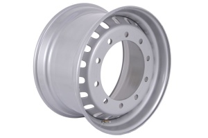 Janta otel camion KRONPRINZ 11.75x22.5, PCD:10x335, CH 281, ET:120, M22, pozitie valva: ALV; pentru frana cu disc