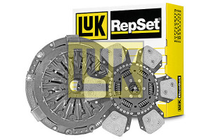 Kit ambreiaj 330mm potrivit JOHN DEERE 1641, 2040S, 2140, 2140DT, 2141, 2355N, 2541, 2555, 2650, 2650F, 2750 2WD, 2750 4WD, 2755, 2850, 2855N, 2941, 2950, 2955 (fara rulment de eliberare) - Img 3