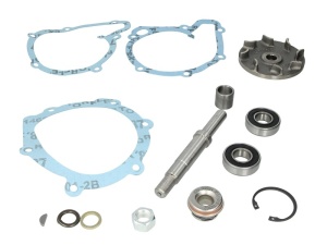 Kit reparare pompa de racire, garnituri; inel; manson; rotor fund; rulmenti; articulatie sferica potrivit URSUS 3110,4512,4514; AKTIV FISCHER M 800; ALBAJAR