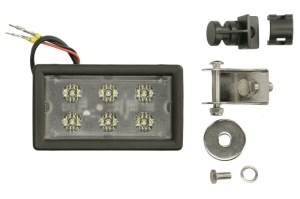 Lampa de lucru (30W, 1700lm, numar elemente LED 6) potrivita John Deere 7200, 7210, 7400, 7410, 7510 si alte modele - 6.0 pini - cod TL-AG036