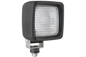Lampa de lucru (H3,12/24V, 70W, lungime: 100mm, inaltime: 100mm, adancime: 91mm, Conector AMP; carcasa din plastic) potrivita Deutz Fahr AGROTRON; FARMTRAC 600; John