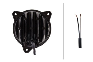 Lampa de lucru (LED, 12/24V, 13W, 800lm, numar elemente LED: 4, lungime: 2000mm, inaltime: 110mm, latime: 83mm, adancime: 74mm) - Img 3