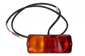 Lampa spate Dreapta potrivit LANDINI 530 L, 5530 F, 6530 F2, 6530 F4, 6530 L4, 7530 F2, 7530 F4; MASSEY FERGUSON 1230, 1240, 1250, 20, 25, 29, 243, 253, 263, 30
