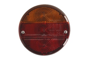 Lampa spate Dreapta/Stanga (P21W/R10W, 12/24V, portocaliu/rosu, cu indicator, cu lumini frana, lumini parcare/pozitie)