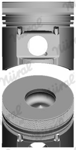 Piston (diametru 91,5mm, +0.50,00) AHLMANN AF, AL, AS, AZ; BOMAG BW; HOLDER A F2L1011F/F3L1011F/F4L1011F - Img 2
