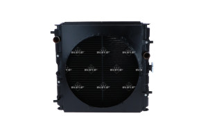 Radiator motor cu rama potrivit HAMM HD 13 VT, HD 13 VV, HD 14 VT, HD 14 VV; KUBOTA R 510, R 510 B, R 520, R 520 B - Img 4