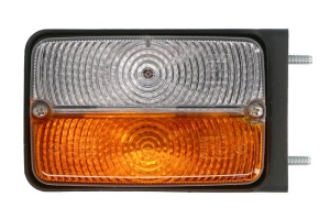 Semnalizator fata Stanga (portocaliu/transparent, P21W/R5W)