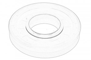 Simering axa spate potrivit ZF, NEW HOLLAND T5030 2WD, T5030 4WD, T5040 2WD, T5040 4WD, T5050 2WD, T5050 4WD, T5060 2WD, T5060 4WD, T5070, T6010, T6020, T6030, T6040, T6050 (32, 5x75x14, 5mm)