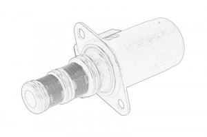 Supapă solenoidă a cutiei de viteze potrivit JCB 215, 215-4, 3C, 3CN, 3CS, 3CX, 3CX SITEMASTER, 3CX-2, 3CX-4, 3CXC, 3CXS, 3CXT, 4CX, 4CXC