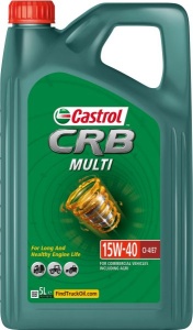 Ulei motor CRB Multi (5L) 15W40 API CI-4; SL; CATERPILLAR ECF-2; CUMMINS 20077; CUMMINS 20078; DETROIT DIESEL 93K215; DEUTZ DQC III-10; MACK EO-M PLUS; MACK EO-N; MAN 3271-1; MB 228.3; MTU TYP