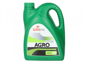 Ulei pentru cutia de viteze hidraulică AGRO (5L) 10W30 ((EN) UTTO), HV ;API GL-4; CASE MS 1206; CASE MS 1207; CATERPILLAR TO-2; CNH MAT 3505; FORD M2C86 B; FORD M2C86 C; JOHN DEERE J20C; MASSEY FERGUS