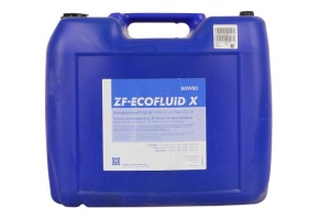 Ulei transmisie ZF ECOFLUID X (20L) 80W90 ; ZF TE-ML 02B; ZF TE-ML 05A; ZF TE-ML 16B; ZF TE-ML 19B; ZF TE-ML 21A