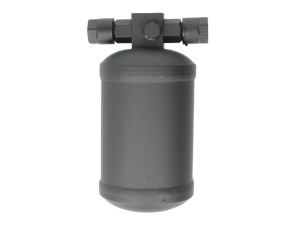 Uscator aer conditionat potrivit BOBCAT 300, 700, 800, 900, S, T, TL; CATERPILLAR 200, 900; FORD 8000; JOHN DEERE 6000 1004-4T-V3800-DI-T (diametru: 75mm, inaltime: 155mm, 3/8MO-3/8MO)