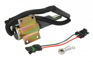 Bobina de intrerupere a combustibilului 24V potrivit JOHN DEERE 200, 200 C, 200 C LC, 200 LC, 230 C, 230 C LC, 230 LC, 230 LC R, 230 LC RD, 270 C, 270 C LC, 624, 624E, 624G, 624H, 624H LL - Img 2