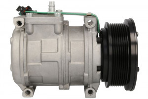 Compresor aer conditionat potrivit JOHN DEERE 744H, 744J, 824J (R134a) - Img 4