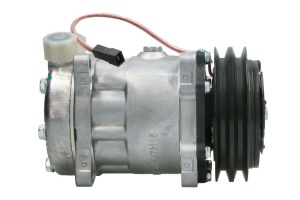 Compresor climatizare 12V potrivit ALLIS CHALMERS 6670, 6680, 6690; CASE IH 70 2WD, 70 4WD, 80 2WD, 80 4WD, 90 2WD, 90 4WD, 95 2WD, 95 4WD; DEUTZ FAHR 100 A, 100, 100 MK2 (R134a) - Img 3