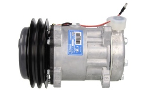 Compresor climatizare 12V potrivit CLAAS 130, 140 (200), 150 (200), 820, 840, 860, 880, 410, 410 II, 430, 430 II, 430 MONTANA, 460, 460 II, 460 II MTS, 460 TERRA, 480, 480 II (R134a)