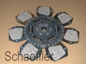 Disc ambreiaj ceramica potrivit CASE IH 100, 80, 90; MC CORMICK C 100, C 80, C 90, CX 100, CX 105, CX 80, CX 85, CX 90, CX 95 (310mm, numar adaptori: 7) - Img 2