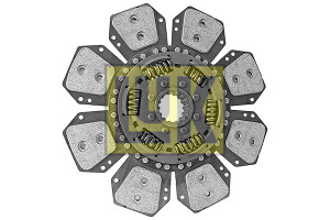 Disc ambreiaj ceramica potrivit CASE IH 105 C, 85 C, 85 C HI-LO, 95 C, 95 C HI-LO, JX100, JX90, 1100 U, 1100 U MAXXIMA, 90, 90 2WD, 90 4WD, 95, 95 2WD, 95 4WD (310mm, numar adaptori: 8) - Img 2