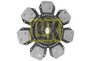 Disc ambreiaj ceramica potrivit MERCEDES 1100 MB-TRAC, 1300 MB-TRAC, 1300 TURBO MB-TRAC, 1400 TURBO MB-TRAC, 1500 MB-TRAC, 1600 TURBO MB-TRAC, 1800 MB-TRAC (350mm, numar adaptori: 7)
