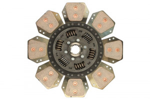 Disc ambreiaj ceramica potrivit RENAULT 103-52 TA, 103-52 TE, 103-52 TS, 103-52 TX, 103-54 TA, 103-54 TE, 103-54 TS, 103-54 TX, 496, 498, 681, 681 S, 681-4 (310mm, numar adaptori: 8) - Img 3