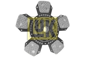 Disc ambreiaj ceramica potrivit RENAULT 610 X, 610 Z (327mm, numar adaptori: 5) - Img 3