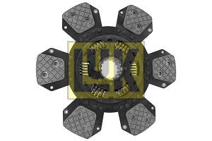 Disc ambreiaj ceramica potrivit RENAULT 700 M, 704 M, 720 M, 724 M, 750 MI, 754 MI, 800 M, 804 MI, 850 MI, 854 MI, 85, 85 X, 68-12 RA, 68-12 RS, 75-12 LS (310mm, numar adaptori: 6) - Img 3