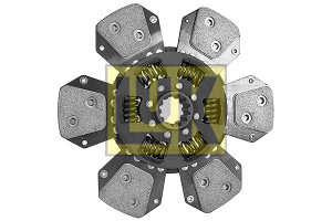 Disc ambreiaj ceramica potrivit URSUS 8014 A, 8064 STD, 360, 380; CARRARO 105 F; CLAAS 210, 220, 230 2WD, 230 4WD, 237 VE, 237 VL, 247 F, 247 VE, 247 VL, 257 F (280mm, numar adaptori: 6) - Img 3
