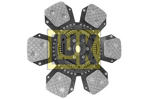 Disc ambreiaj ceramica potrivit ZETOR 10520, 10540, 10641, 10741, 11441, 11641, 11741, 12441, 7520, 7540, 7540 E, 8011, 8045, 8045 CRYSTAL, 8520, 8540, 8540 E (330mm, numar adaptori: 6) - Img 4