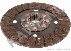 Disc ambreiaj organic potrivit CASE IH 238 A, 250 B, 275, 276, 2300, 2350, 2424, 2444, 354, 374, 384, 424, 434, 444, 414; MAHINDRA 485, 575, 5005; MASSEY FERGUSON 105 (230mm profil complet)