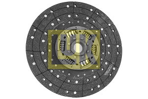 Disc ambreiaj organic potrivit DEUTZ FAHR 100; HUERLIMANN 910.6; LAMBORGHINI 1060; SAME 100.6 (350mm profil complet) - Img 3