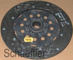 Disc ambreiaj organic potrivit DEUTZ FAHR 3.30 F, 3.30 V, 3.50 F, 3.50 S, 3.50 V, 3.70 F, 3.70 V, 3.90 F, 3.90 S, DX 3.57, DX 4.07, DX 4.17, D 4507, D 4507 C, D 4807 (250mm profil complet)