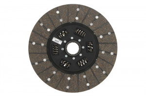 Disc ambreiaj organic potrivit DEUTZ FAHR 60 F, 70 F, 60, 70, 50 F, 60 A, 67; HUERLIMANN 356, 358, 358 PRESTIGE, 358.4 CLUB, 466, 466.4, 468, 468 PRESTIGE, 468.4 CLUB (280mm profil complet)
