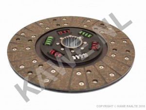 Disc ambreiaj organic potrivit URSUS 10014 H, 8014 H, 9014 H; HATTAT TRAKTOR A75, A85, A95; MASSEY FERGUSON 4435, 4445, 4455; VALMET 255, 305, 355, 365, 405, 415 (295mm profil complet)