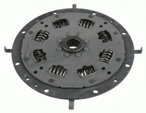 Disc ambreiaj potrivit CASE IH PUMA; CASE-STEYR CVT; NEW HOLLAND T7, TM dupa 2002 (348mm, profil complet)